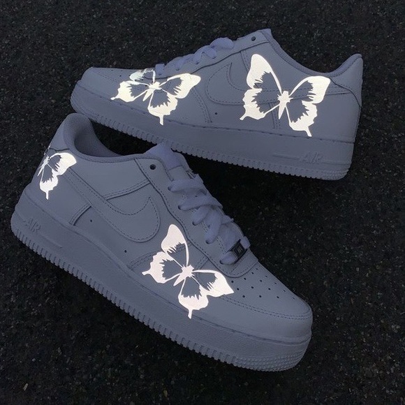 SIZES AVAIL Custom Holographic Nike Air Force 1’s - Picture 1 of 1